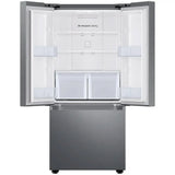Refrigerador 22 Pies 3 Door con dispensador Plateado Mate