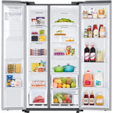 Refrigeradora Side by Side 27" con dispensador