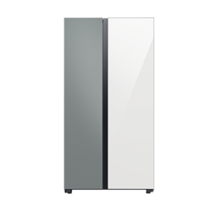 Refrigeradora Bespoke Side by Side de 23" blanca WIFI