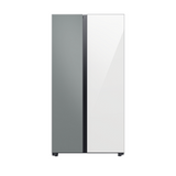 Refrigeradora Bespoke Side by Side de 23" blanca WIFI