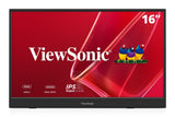 Viewsonic Monitors (Non-Touch) 15.6" Portable 1080p IPS Monitor with USB C and mini-HDMI  VA1653