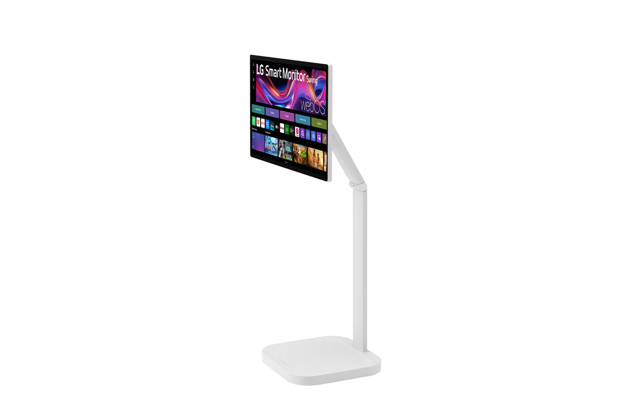 LG Monitor Inteligente Swing de 31.5 pulgadas 4K UHD IPS con Pantalla Táctil y Soporte Rodante. 32U889SA