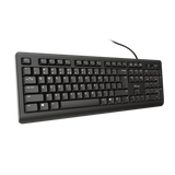 Trust teclado alambrico  primo usb negro 23883