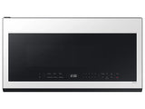 Microwave OTR 2.1 Cu. Ft. Bespoke In White Glass/ Empotrable WIFI