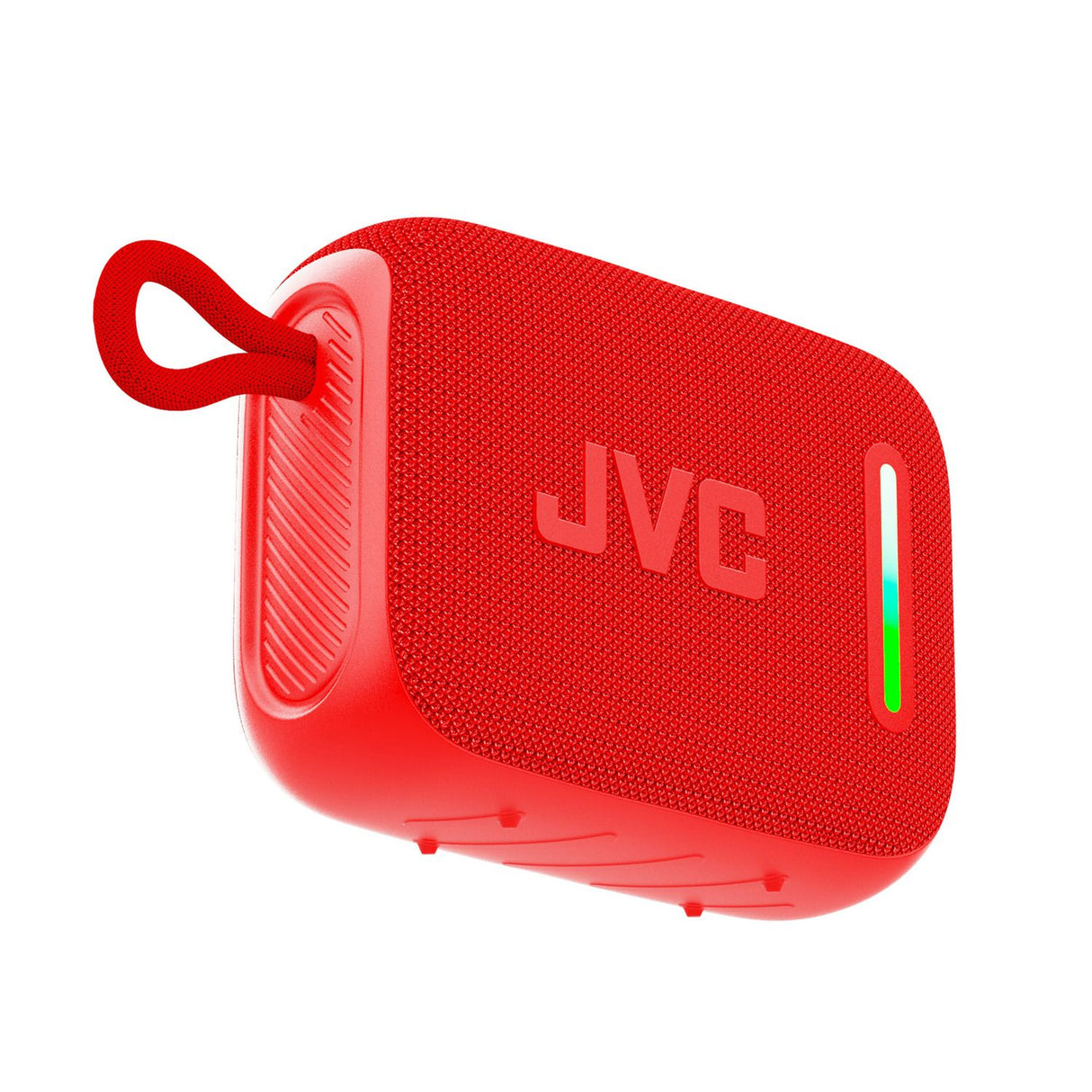 JVC audio portable bluetooth de 5W con luz ambiental resistente al agua rojo - XS-XS-KY2115R