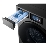 Lavadora 26 Kg Carga Frontal Touch Screen Negra